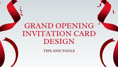 grand opening invitation card maker apps